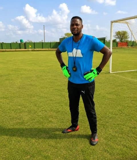 Inosh Mlambo Is Doing Well On Training Young Goalkeepers